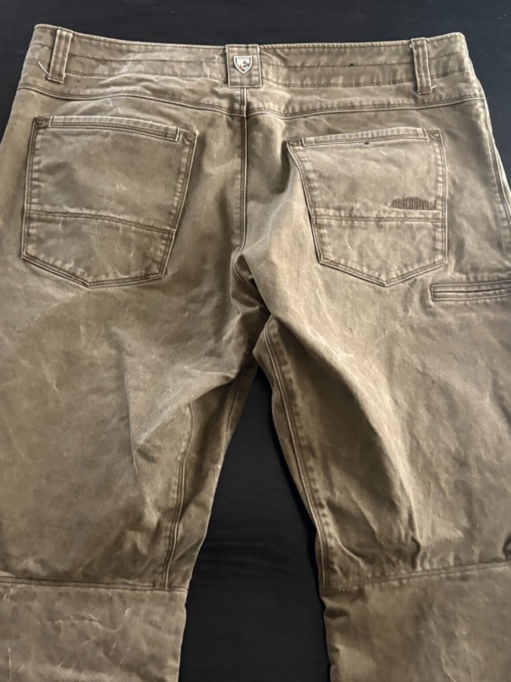Mens Kuhl Vintage Patina Dye Free Rydr Pants 38 X 29 - Picture 11 of 13